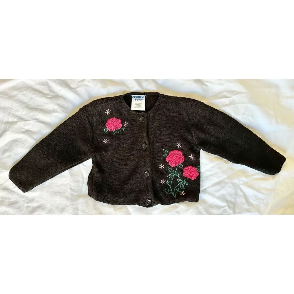 Baby’s Oshkosh Cotton Cardigan, 18m
